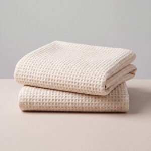 Cotton Waffle Dish Cloth Pair