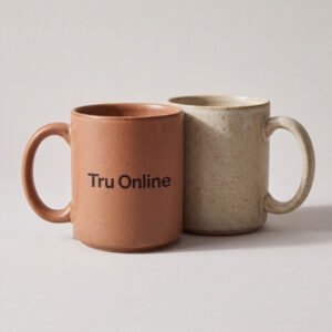 Stoneware Mug Pair