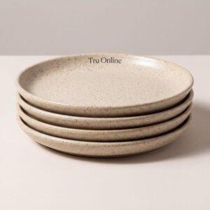 Stoneware Side Plate Set of Four